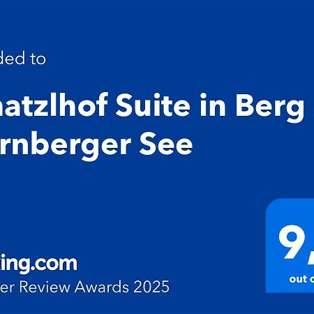 Schatzlhof Suite In Berg Am Starnberger See Ngoại thất bức ảnh